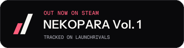 Dark launch badge for NEKOPARA Vol. 1
