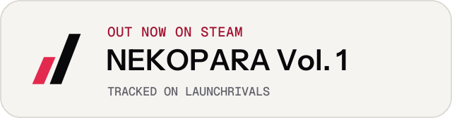Light launch badge for NEKOPARA Vol. 1