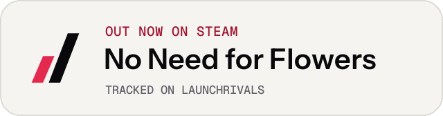 Light launch badge for No Need for Flowers