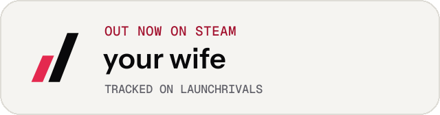 Light launch badge for your wife