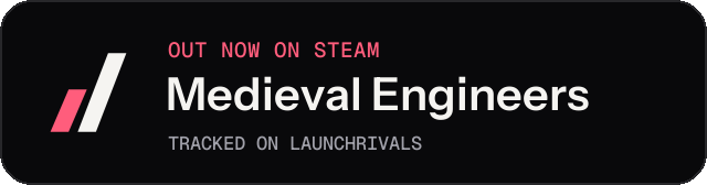 Dark launch badge for Medieval Engineers