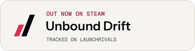 Light launch badge for Unbound Drift