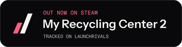 Dark launch badge for My Recycling Center 2