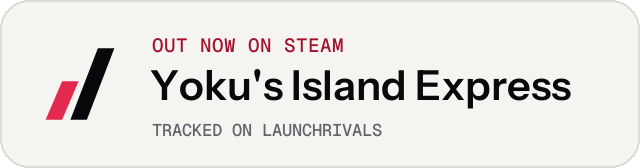 Light launch badge for Yoku's Island Express