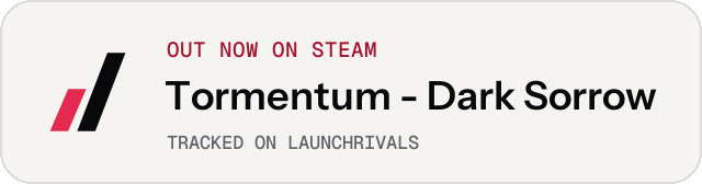 Light launch badge for Tormentum - Dark Sorrow