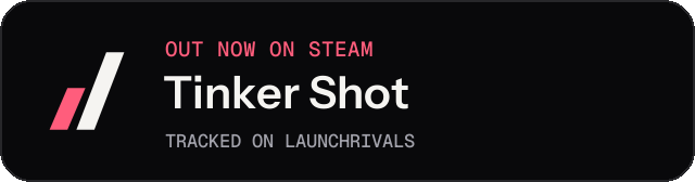 Dark launch badge for Tinker Shot