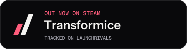 Dark launch badge for Transformice