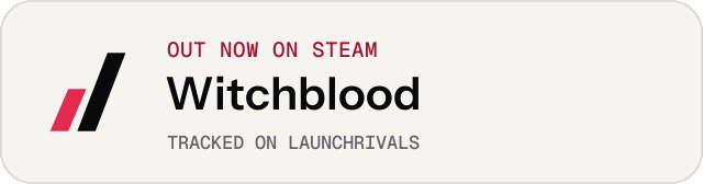 Light launch badge for Witchblood