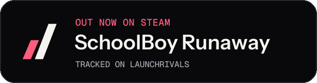 Dark launch badge for SchoolBoy Runaway