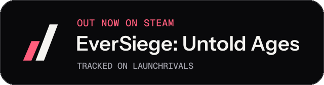 Dark launch badge for EverSiege: Untold Ages