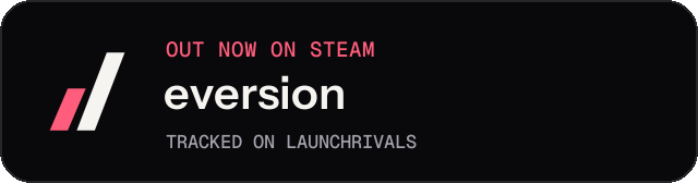 Dark launch badge for eversion