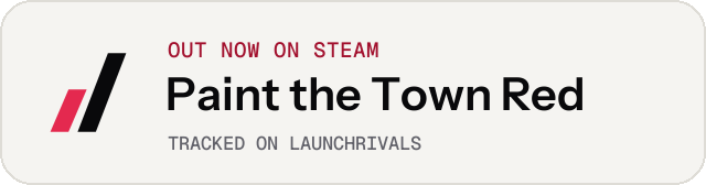 Light launch badge for Paint the Town Red