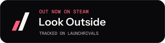 Dark launch badge for Look Outside