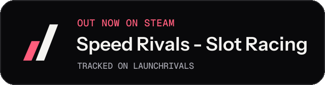 Dark launch badge for Speed Rivals - Slot Racing