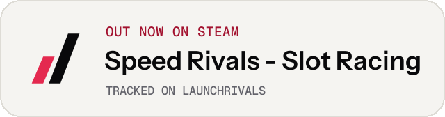 Light launch badge for Speed Rivals - Slot Racing