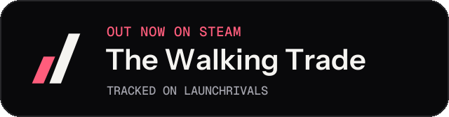 Dark launch badge for The Walking Trade