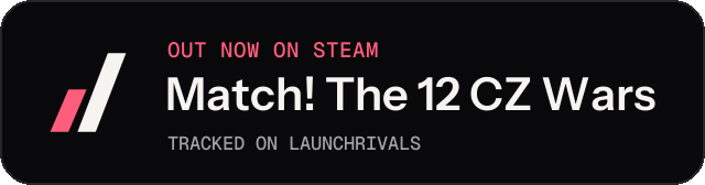 Dark launch badge for Match! The 12 CZ Wars