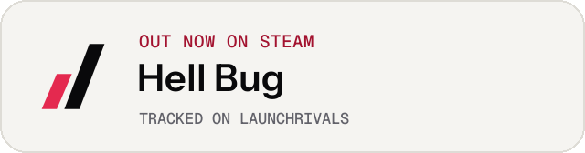 Light launch badge for Hell Bug