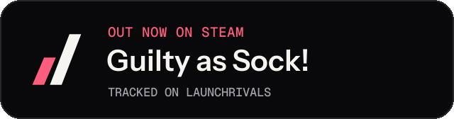Dark launch badge for Guilty as Sock!