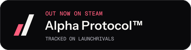 Dark launch badge for Alpha Protocol™
