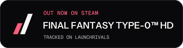 Dark launch badge for FINAL FANTASY TYPE-0™ HD