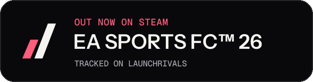 Dark launch badge for EA SPORTS FC™ 26