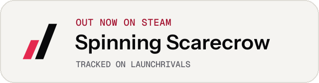 Light launch badge for Spinning Scarecrow