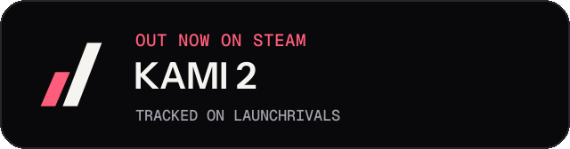 Dark launch badge for KAMI 2