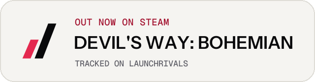 Light launch badge for DEVIL'S WAY: BOHEMIAN