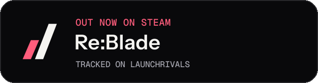 Dark launch badge for Re:Blade