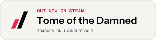Light launch badge for Tome of the Damned