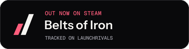 Dark launch badge for Belts of Iron