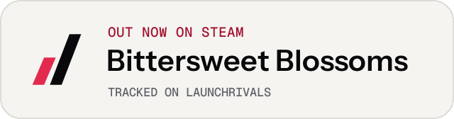 Light launch badge for Bittersweet Blossoms