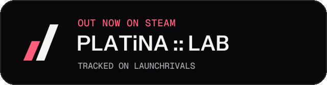 Dark launch badge for PLATiNA :: LAB