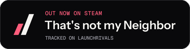 Dark launch badge for That's not my Neighbor