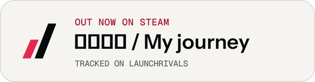 Light launch badge for 咸鱼殿下 / My journey