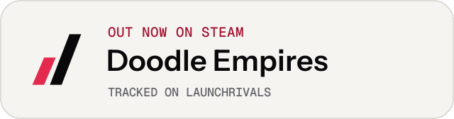 Light launch badge for Doodle Empires