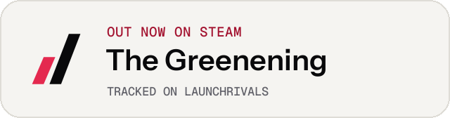Light launch badge for The Greenening