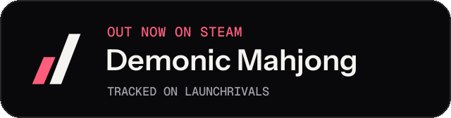 Dark launch badge for Demonic Mahjong