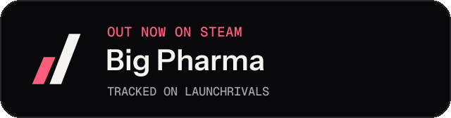 Dark launch badge for Big Pharma