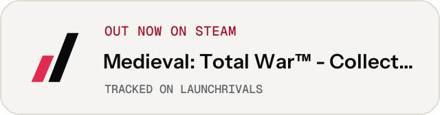 Light launch badge for Medieval: Total War™ - Collection