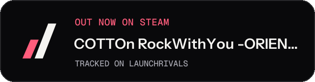 Dark launch badge for COTTOn RockWithYou -ORIENTAL NIGHT DREAMS-