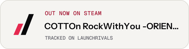 Light launch badge for COTTOn RockWithYou -ORIENTAL NIGHT DREAMS-