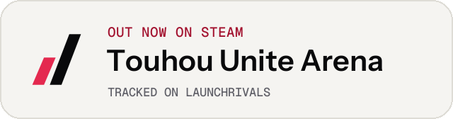 Light launch badge for Touhou Unite Arena