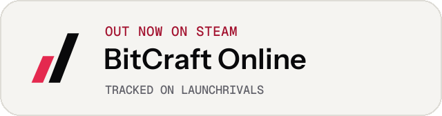 Light launch badge for BitCraft Online