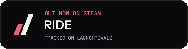 Dark launch badge for RIDE