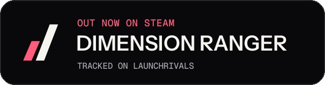 Dark launch badge for DIMENSION RANGER