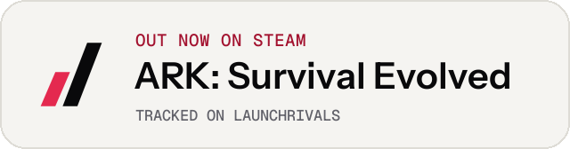 Light launch badge for ARK: Survival Evolved