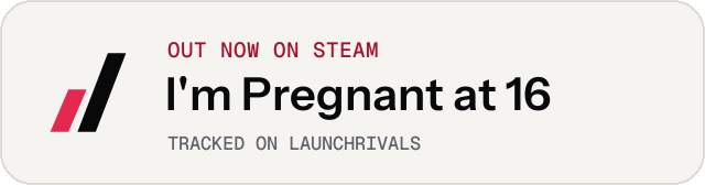 Light launch badge for I'm Pregnant at 16