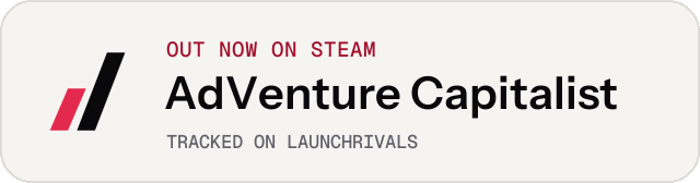 Light launch badge for AdVenture Capitalist